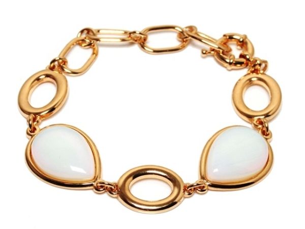 Pulseira com 2 Pedras da Lua