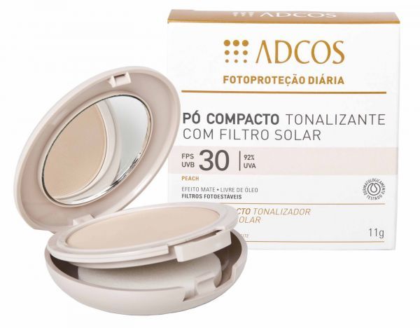 Pó Compacto com Protetor Solar ADCOS!